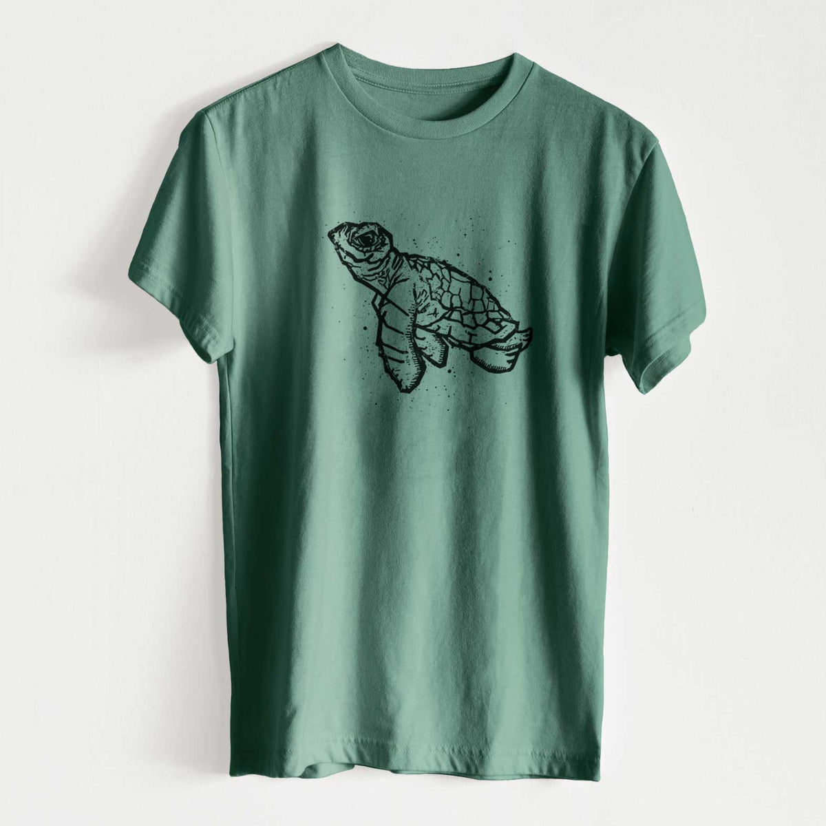 Baby Sea Turtle - Unisex Recycled Eco Tee  - CLOSEOUT - FINAL SALE