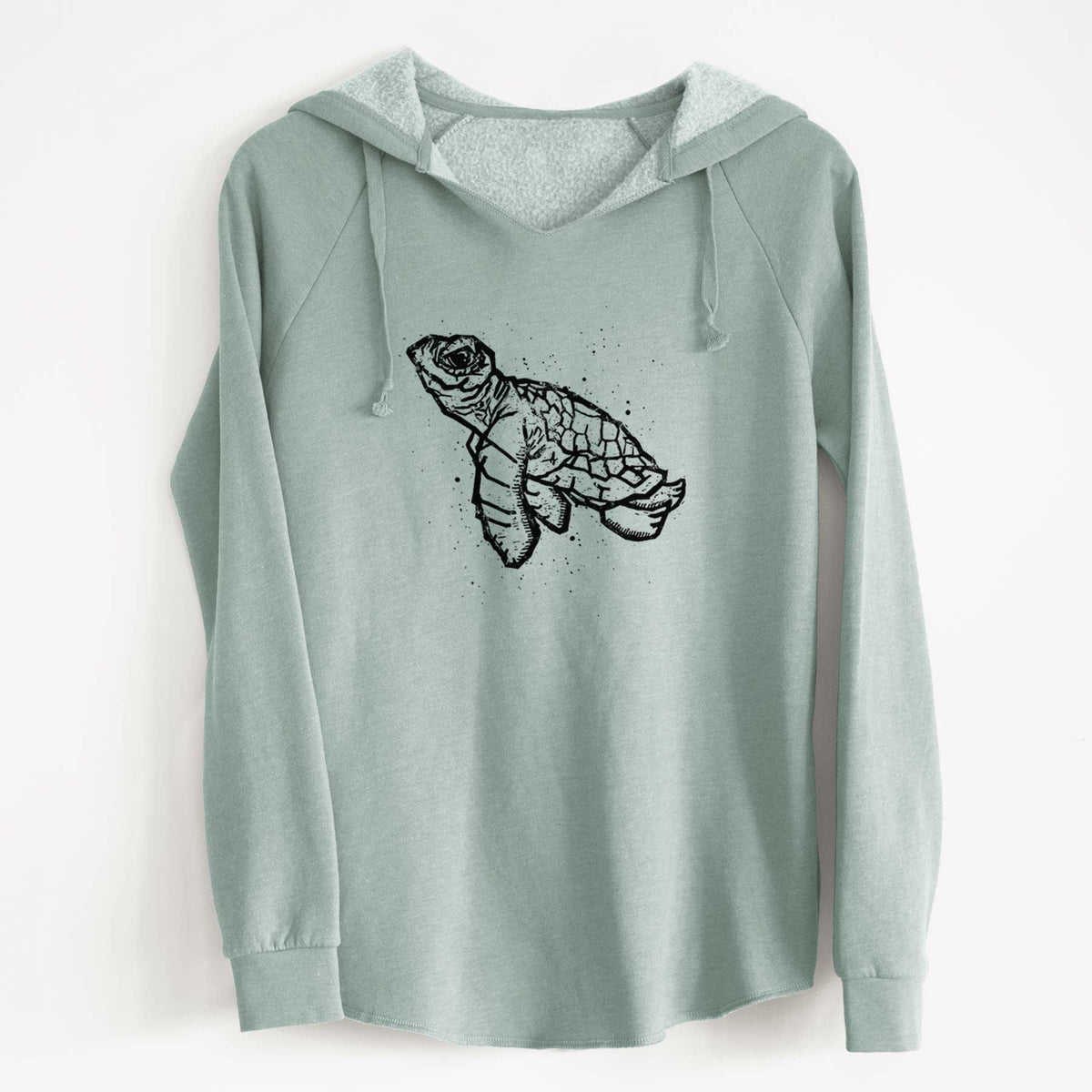 Baby Sea Turtle - Cali Wave Hooded Sweatshirt