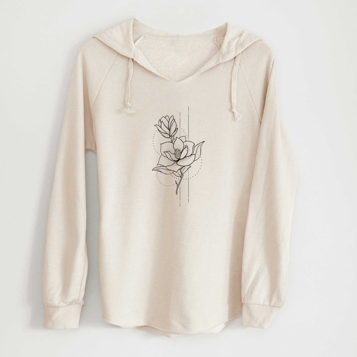 Southern Magnolia Stem - Cali Wave Hooded Sweatshirt
