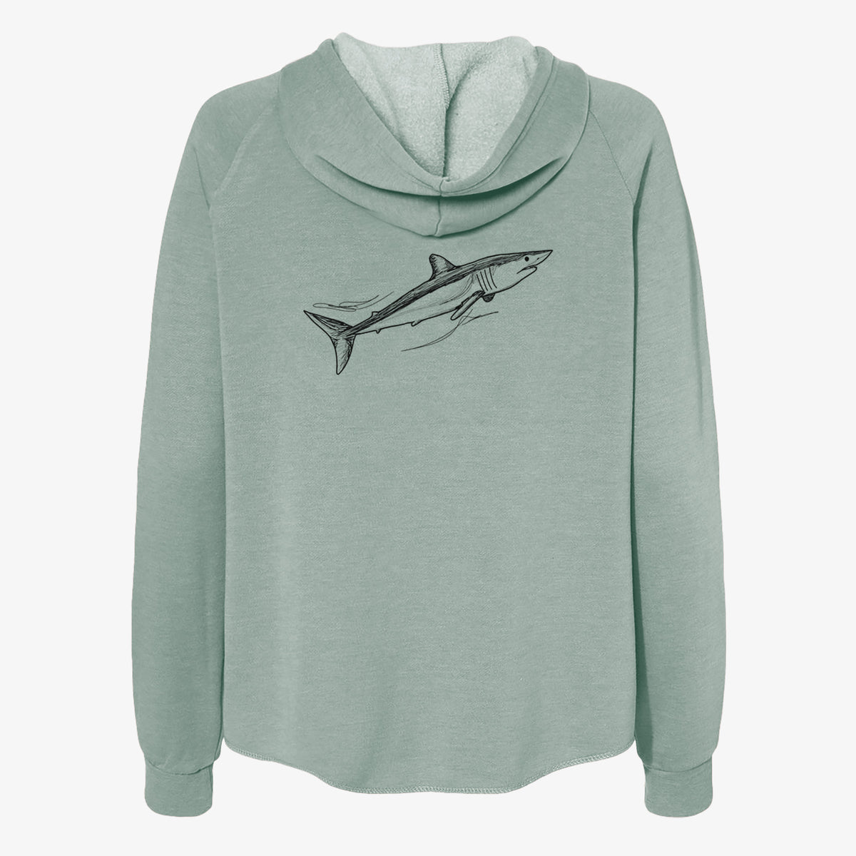 Mako Shark - Women&#39;s Cali Wave Zip-Up Sweatshirt