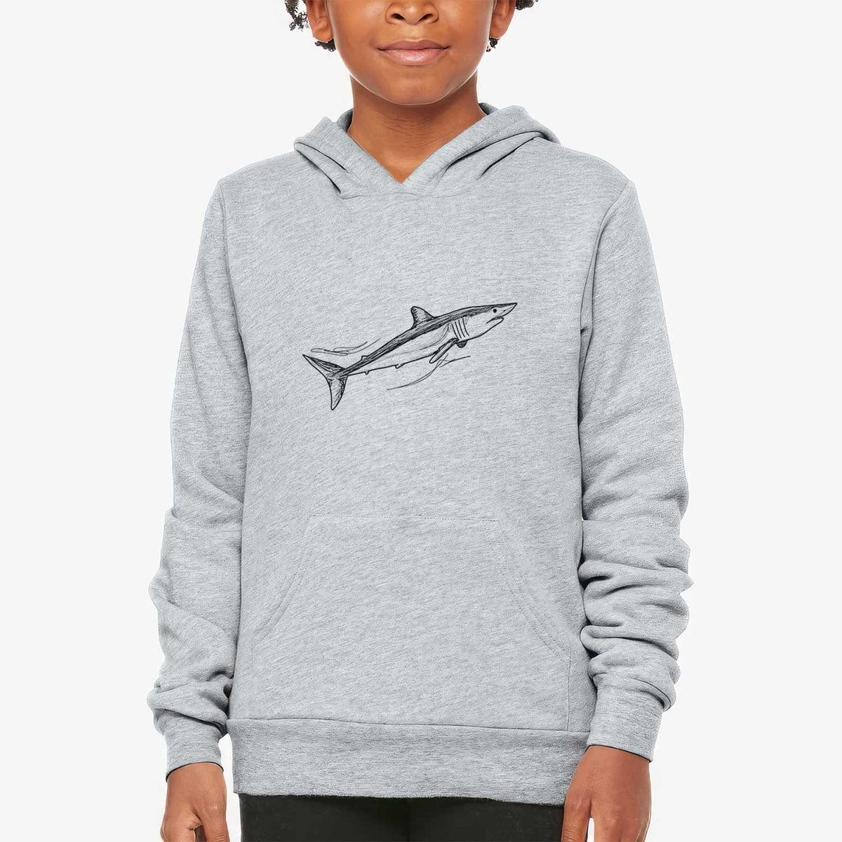 Mako Shark - Youth Hoodie Sweatshirt