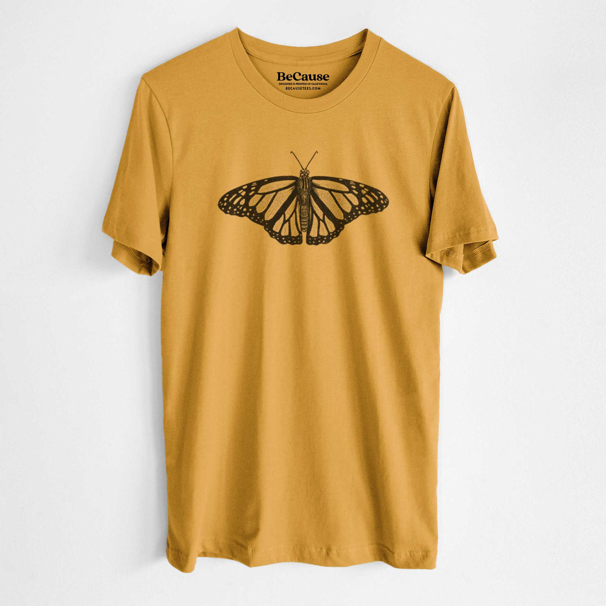 Danaus plexippus - Monarch Butterfly - Lightweight 100% Cotton Unisex Crewneck