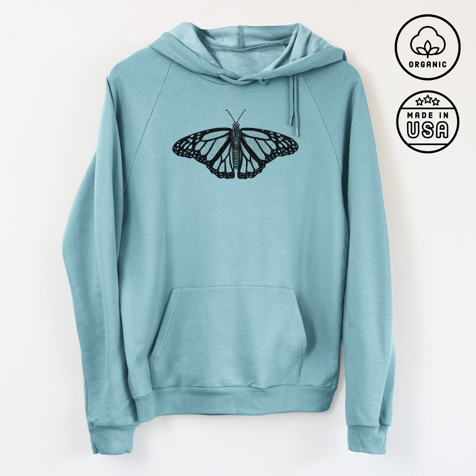 Emerging Monarch Butterfly 100% Organic Cotton T-Shirt for Women