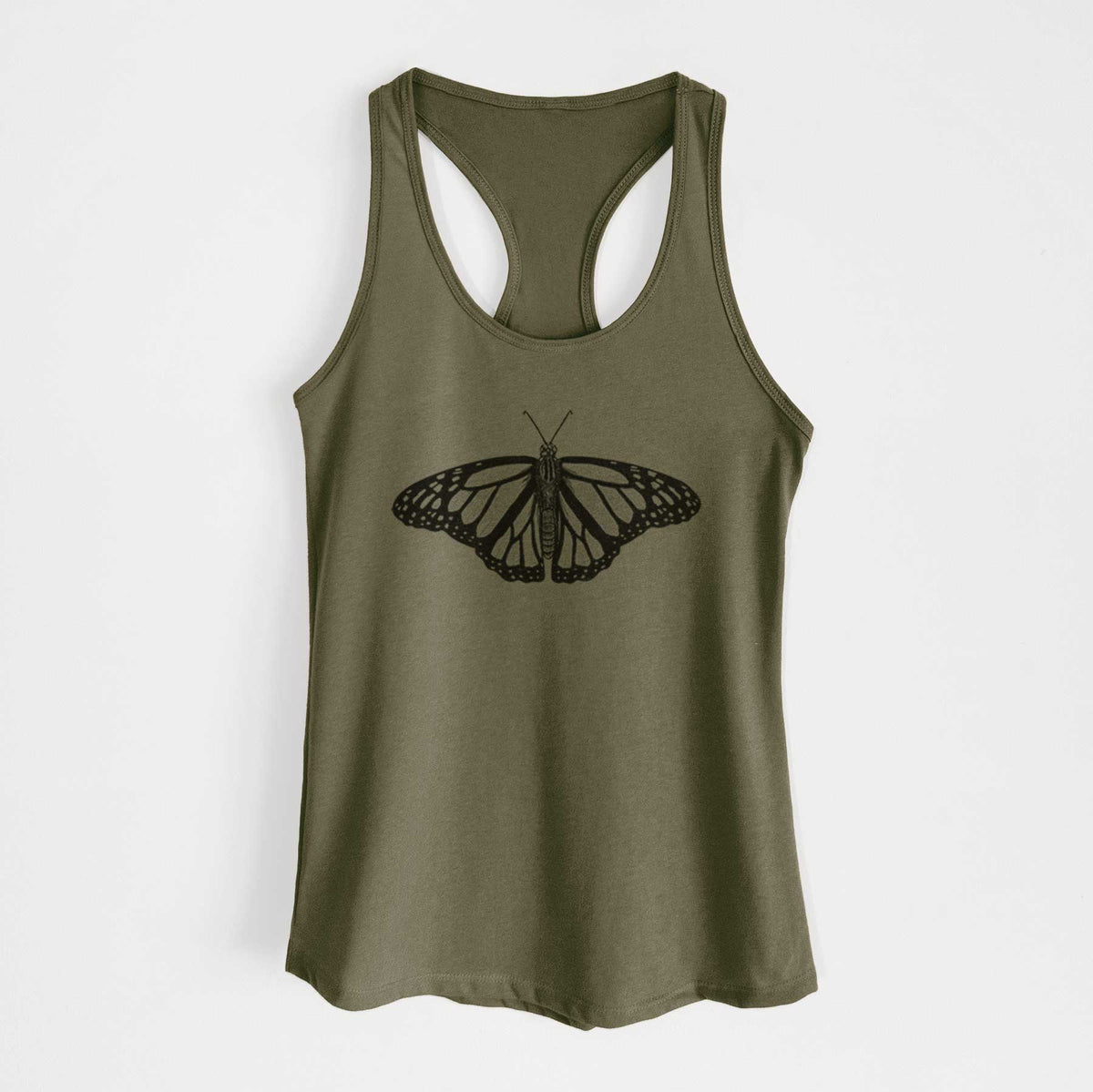 Danaus plexippus - Monarch Butterfly - Women&#39;s Racerback Tanktop