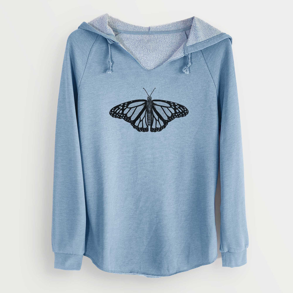 Danaus plexippus - Monarch Butterfly - Cali Wave Hooded Sweatshirt