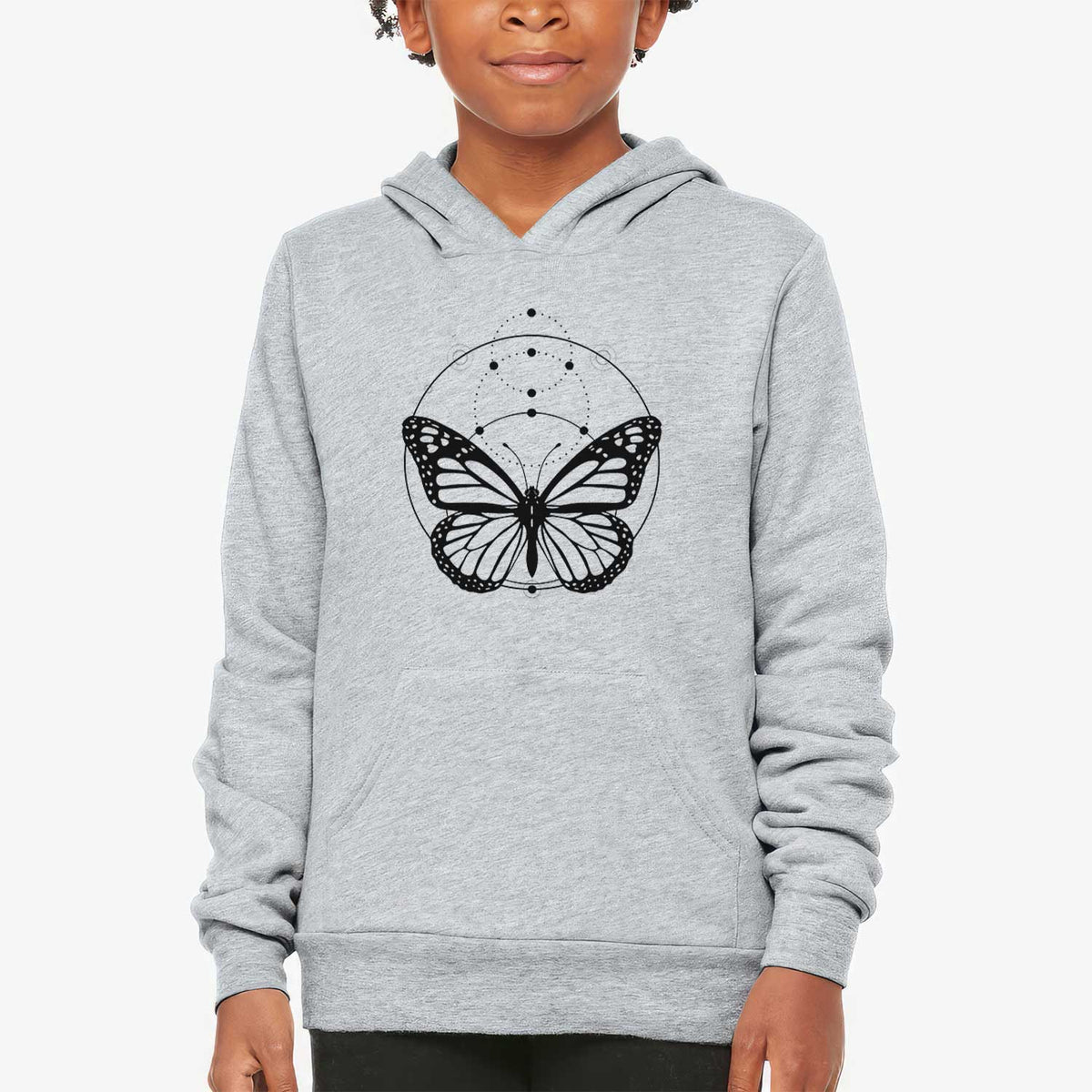 Monarch Symmetry - Youth Hoodie Sweatshirt