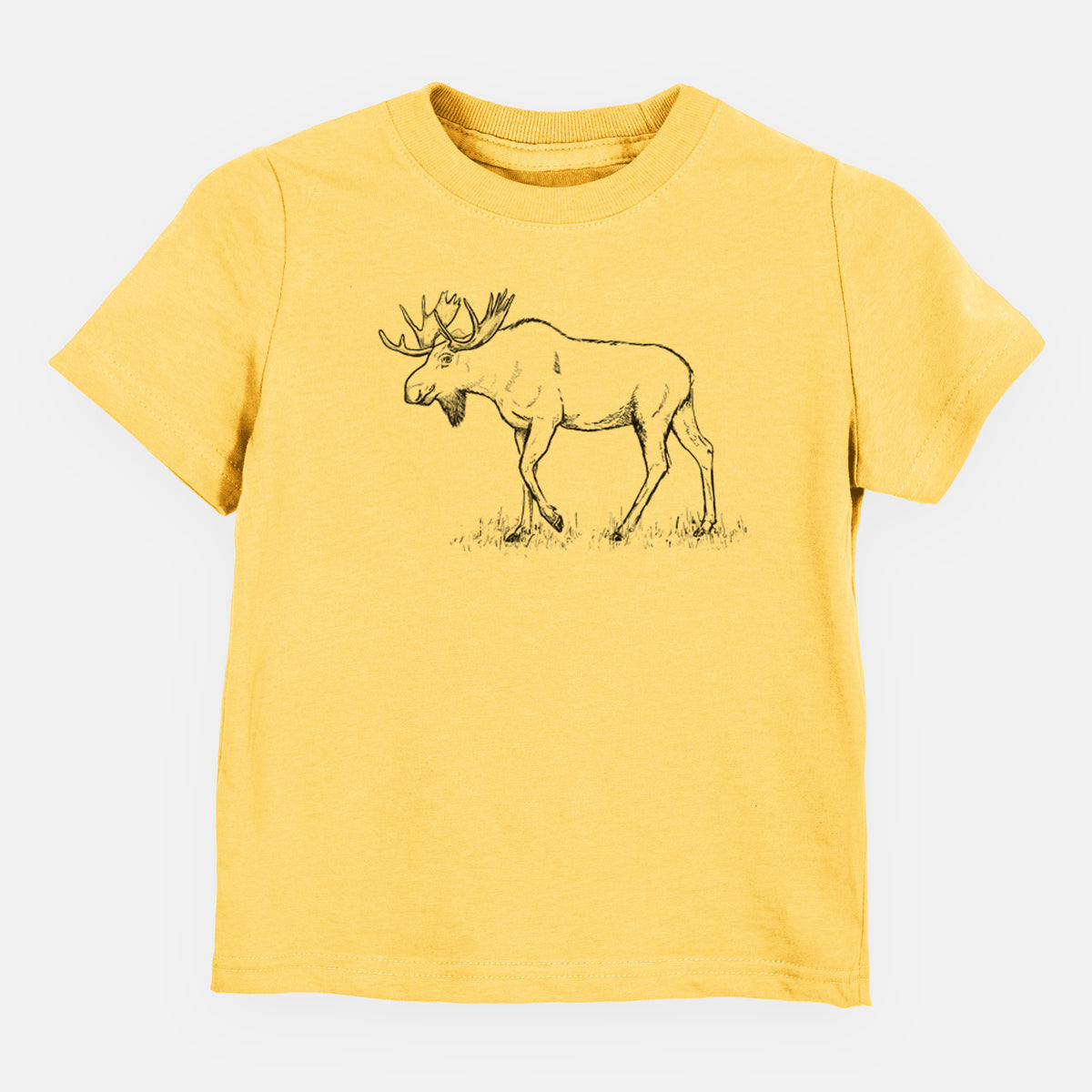 Bull Moose - Alces alces - Kids Shirt