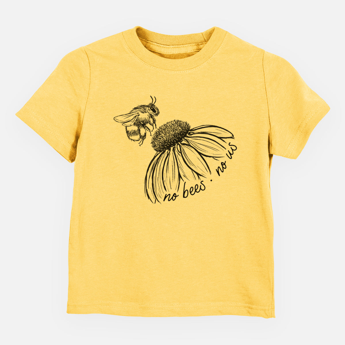No Bees No Us - Kids Shirt