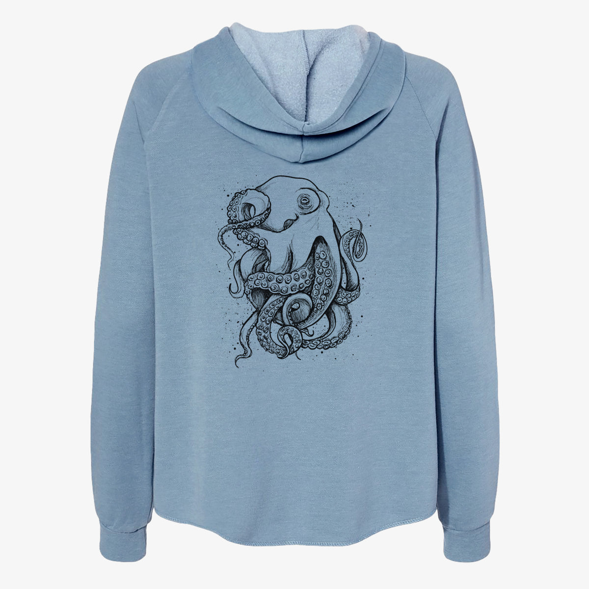 Octopus Vulgaris - Common Octopus - Women&#39;s Cali Wave Zip-Up Sweatshirt