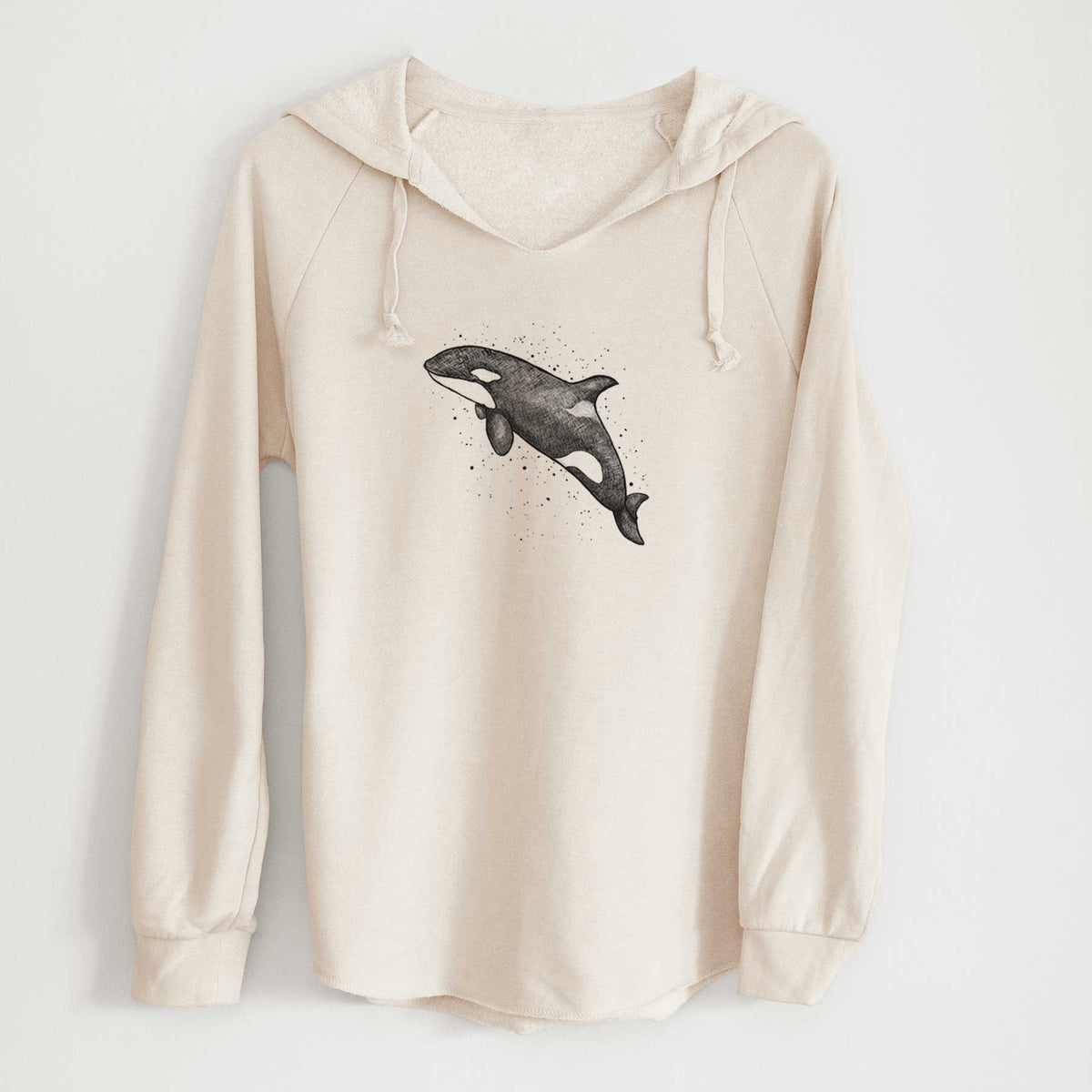 Orca Whale - Cali Wave Hooded Sweatshirt