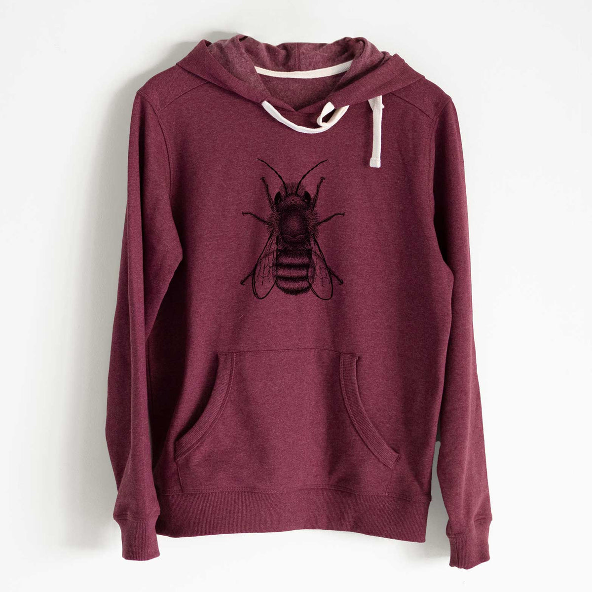 Osmia Bicornis - Red Mason Bee - Unisex Recycled Hoodie - CLOSEOUT - FINAL SALE