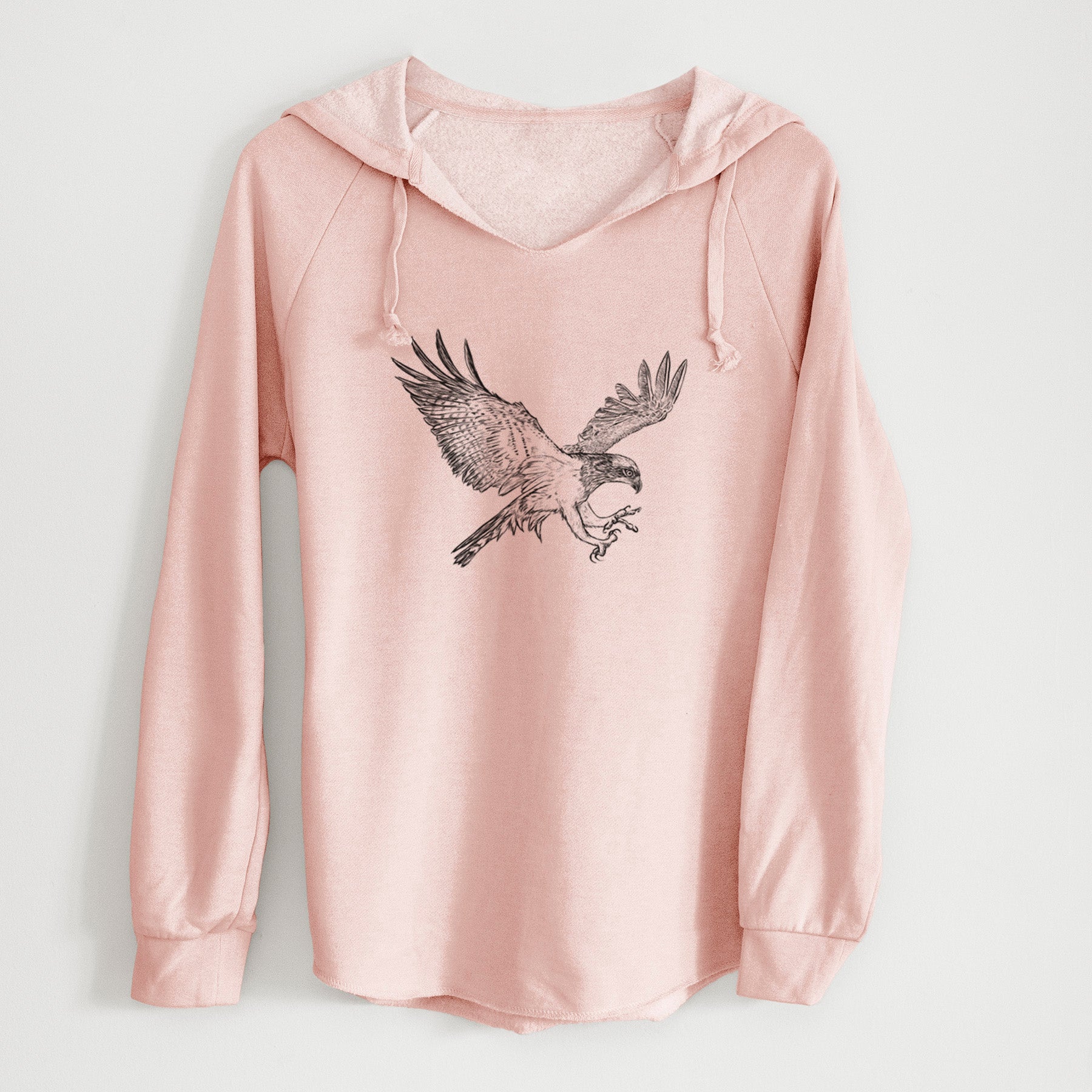 Osprey - Pandion haliaetus - Cali Wave Hooded Sweatshirt