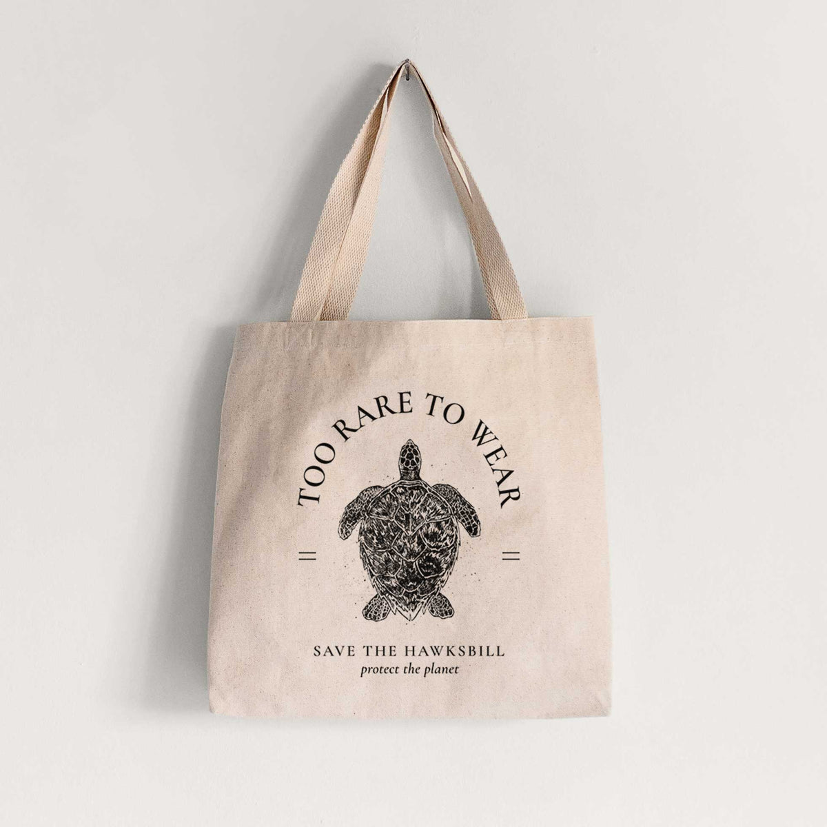 Too Rare to Wear - Save the Hawksbill - Tote Bag