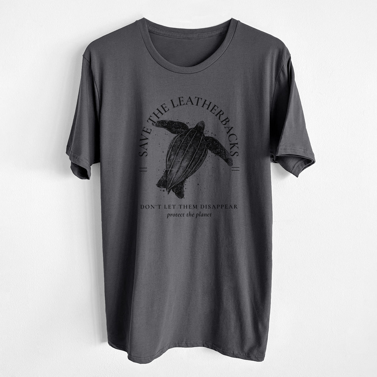 Save the Leatherbacks - Don&#39;t Let Them Disappear - Unisex Crewneck - Made in USA - 100% Organic Cotton