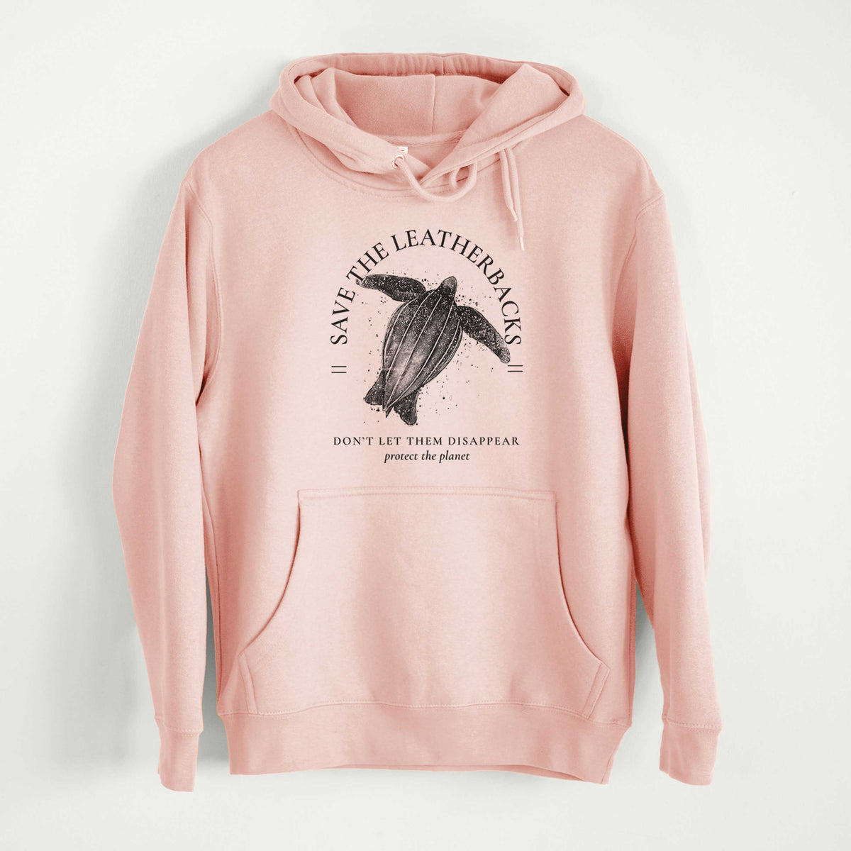 Save the Leatherbacks - Don&#39;t Let Them Disappear  - Mid-Weight Unisex Premium Blend Hoodie