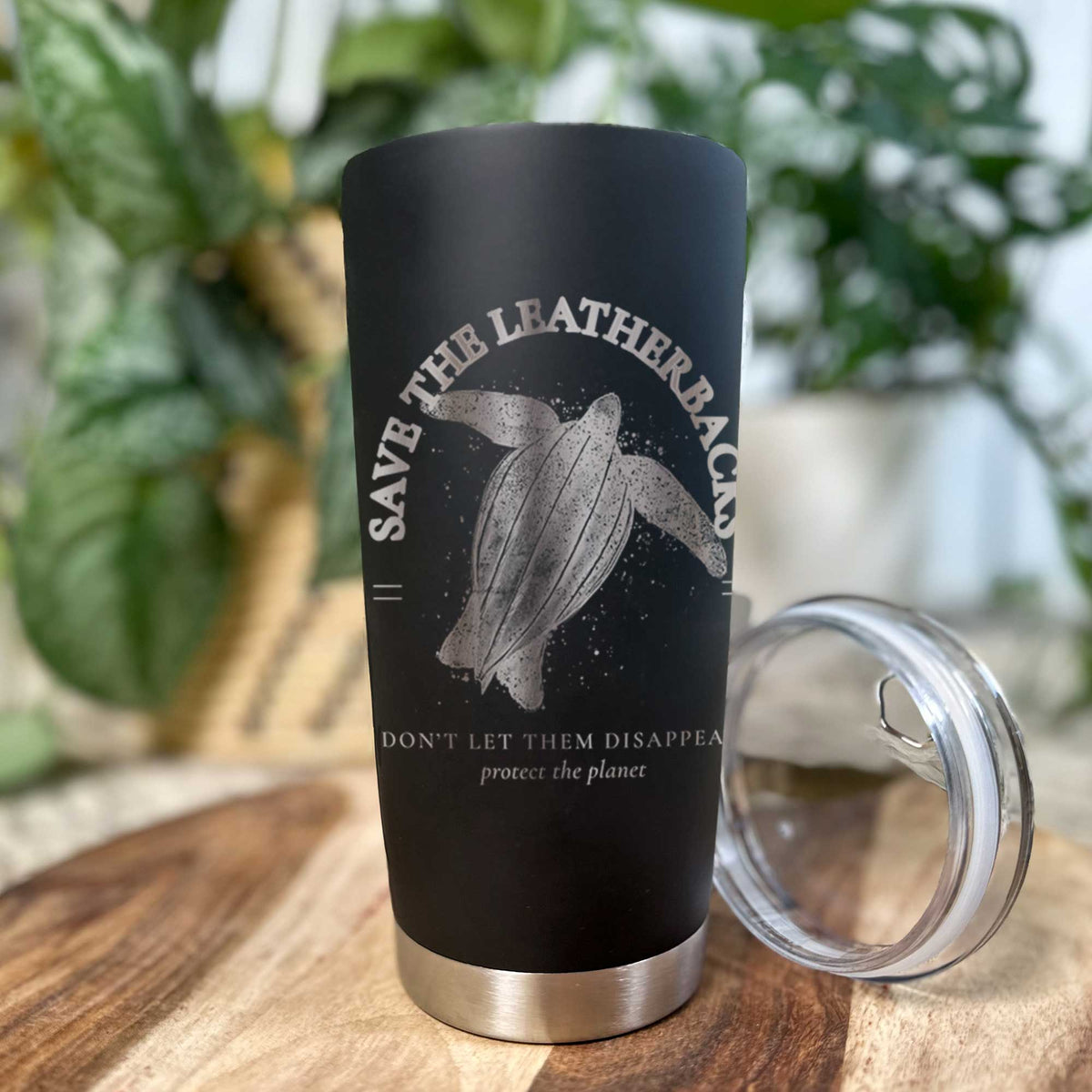 Save the Leatherbacks - Don&#39;t Let Them Disappear - 20oz Polar Insulated Tumbler