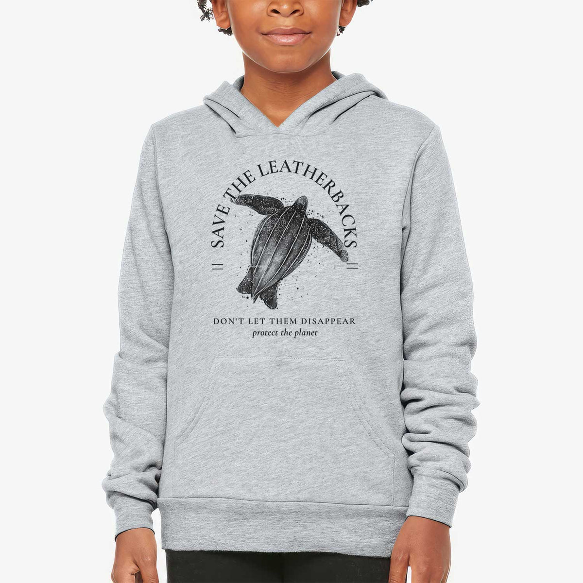 Save the Leatherbacks - Don&#39;t Let Them Disappear - Youth Hoodie Sweatshirt
