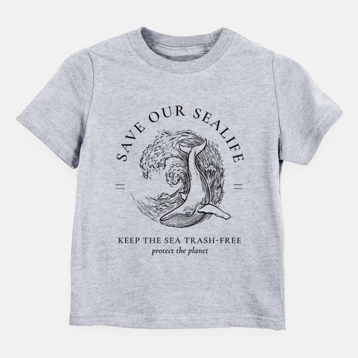 Save our Sealife - Keep the Sea Trash-Free - Kids Shirt