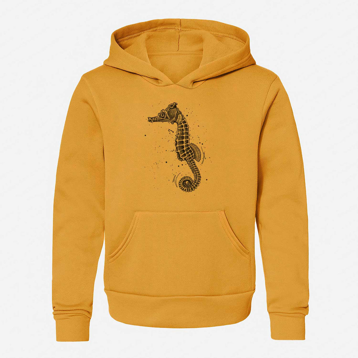 Hippocampus ingens - Pacific Seahorse - Youth Hoodie Sweatshirt