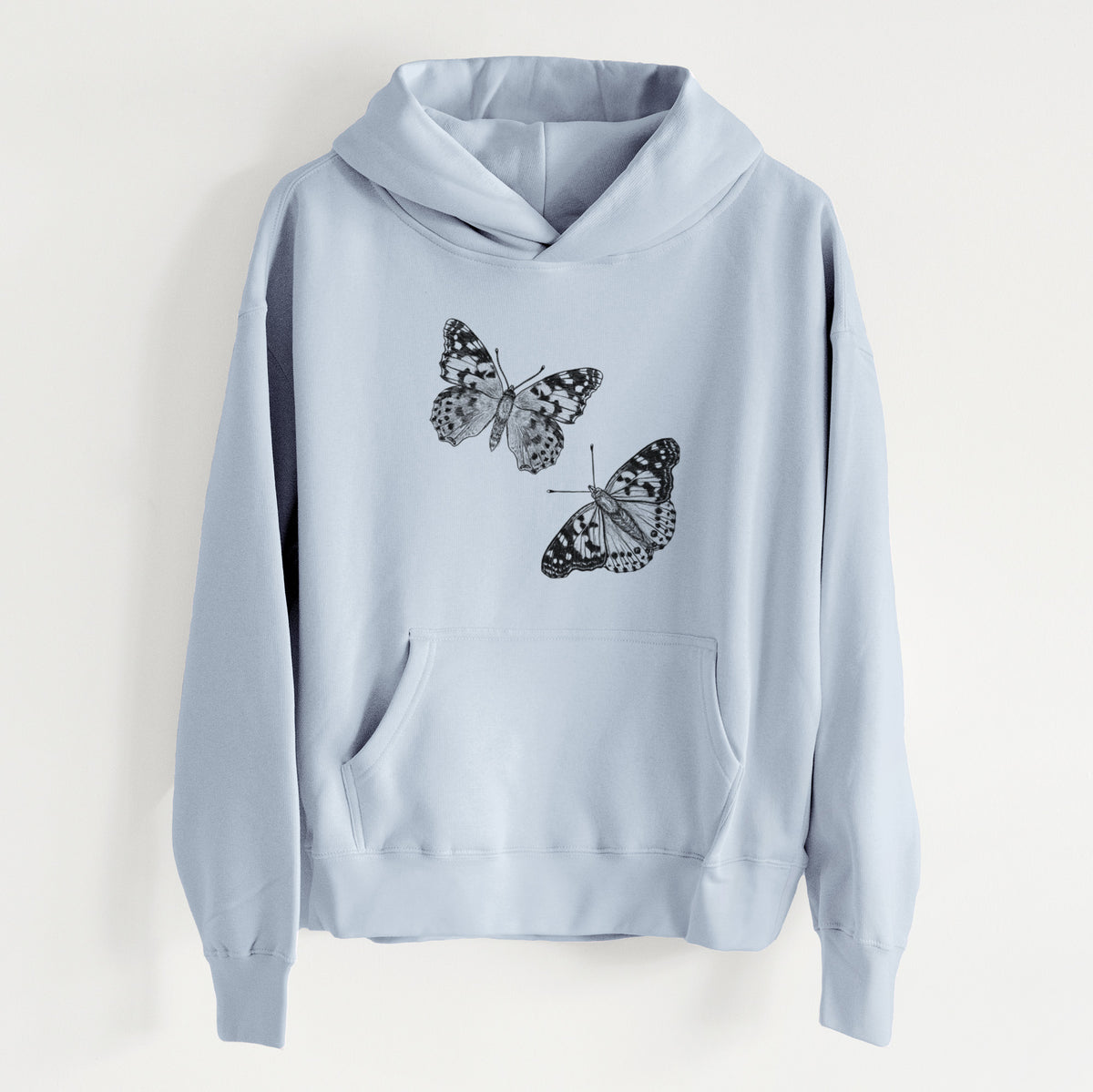 Painted Lady Butterflies - Women&#39;s Heavyweight Relaxed Hoodie