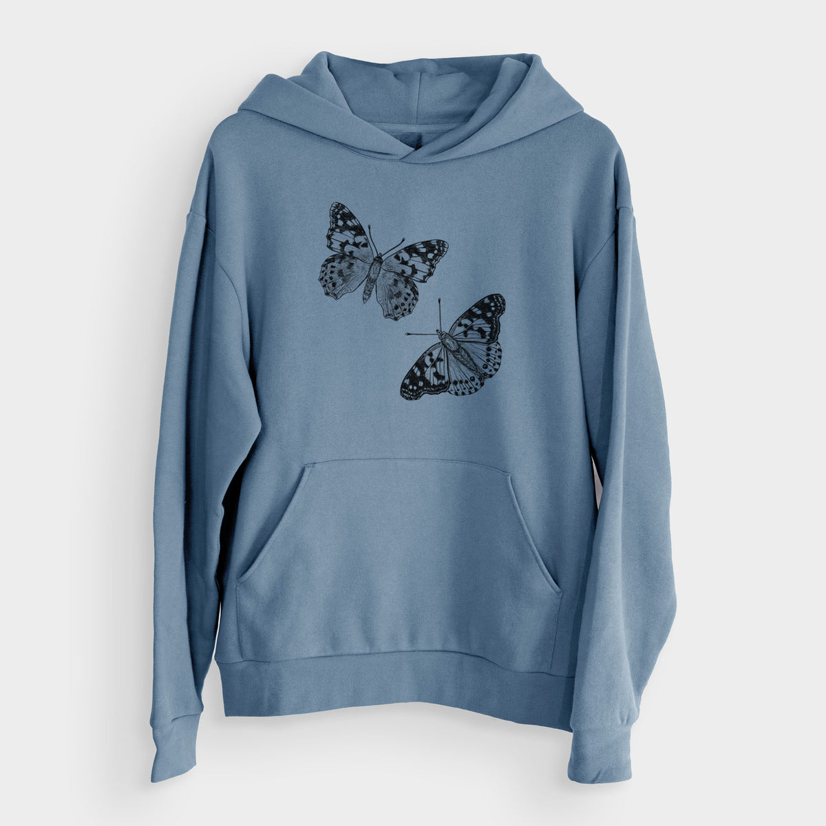 Painted Lady Butterflies  - Bodega Midweight Hoodie