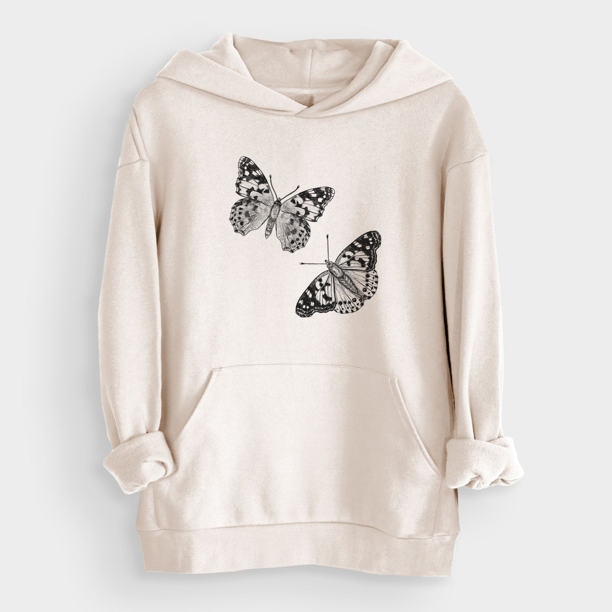 Painted Lady Butterflies  - Bodega Midweight Hoodie