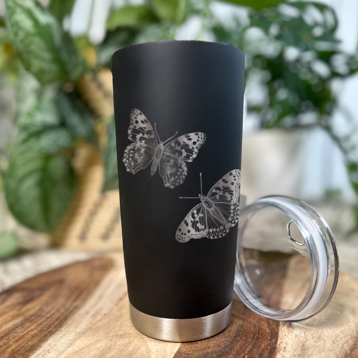 Painted Lady Butterflies - 20oz Polar Insulated Tumbler