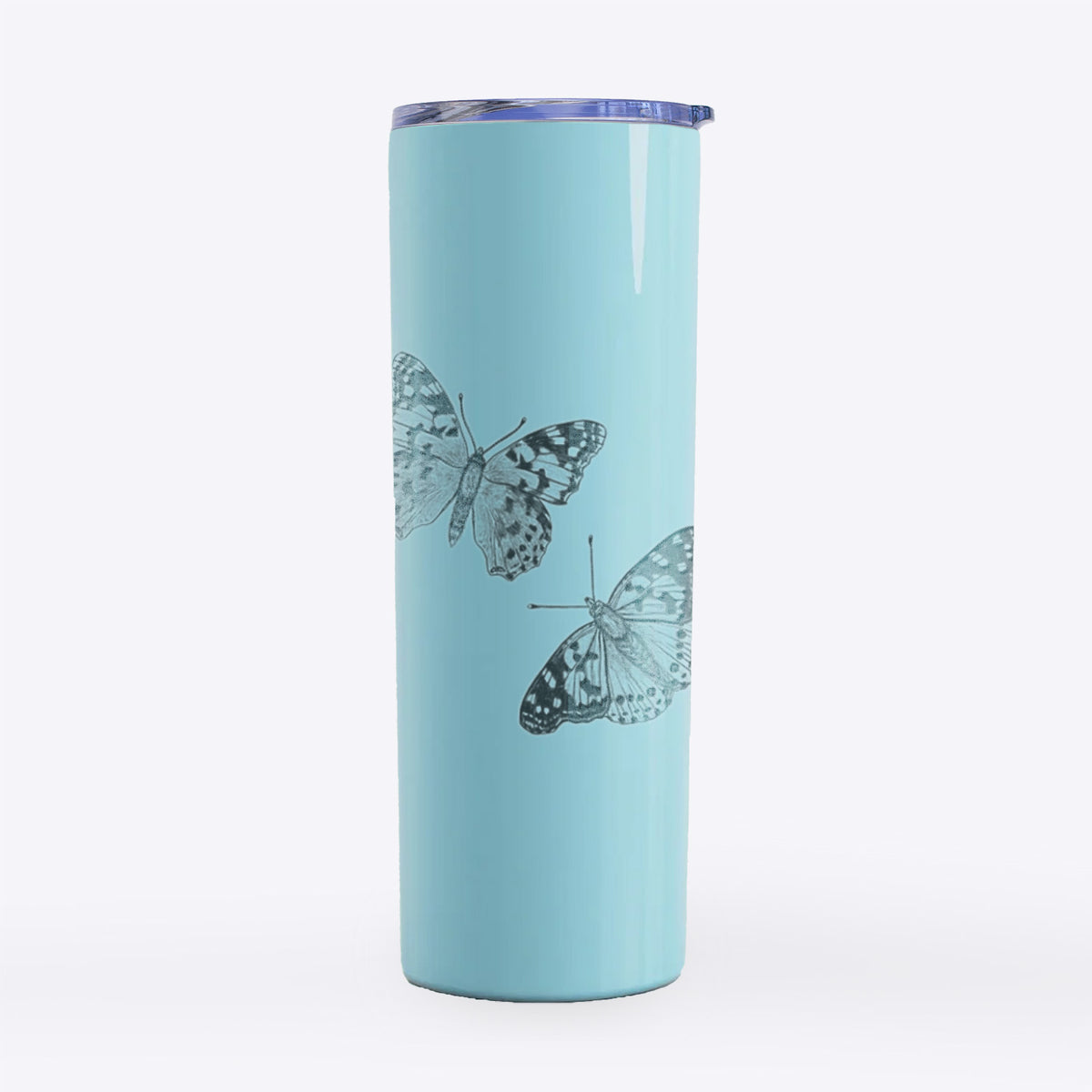 Painted Lady Butterflies - 20oz Skinny Tumbler