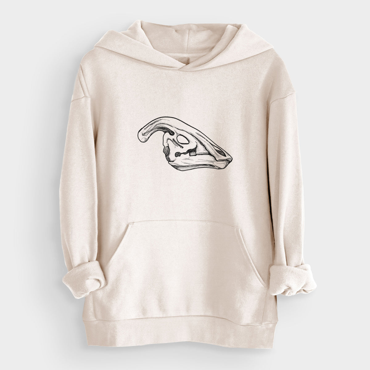 Parasaurolophus Skull  - Bodega Midweight Hoodie