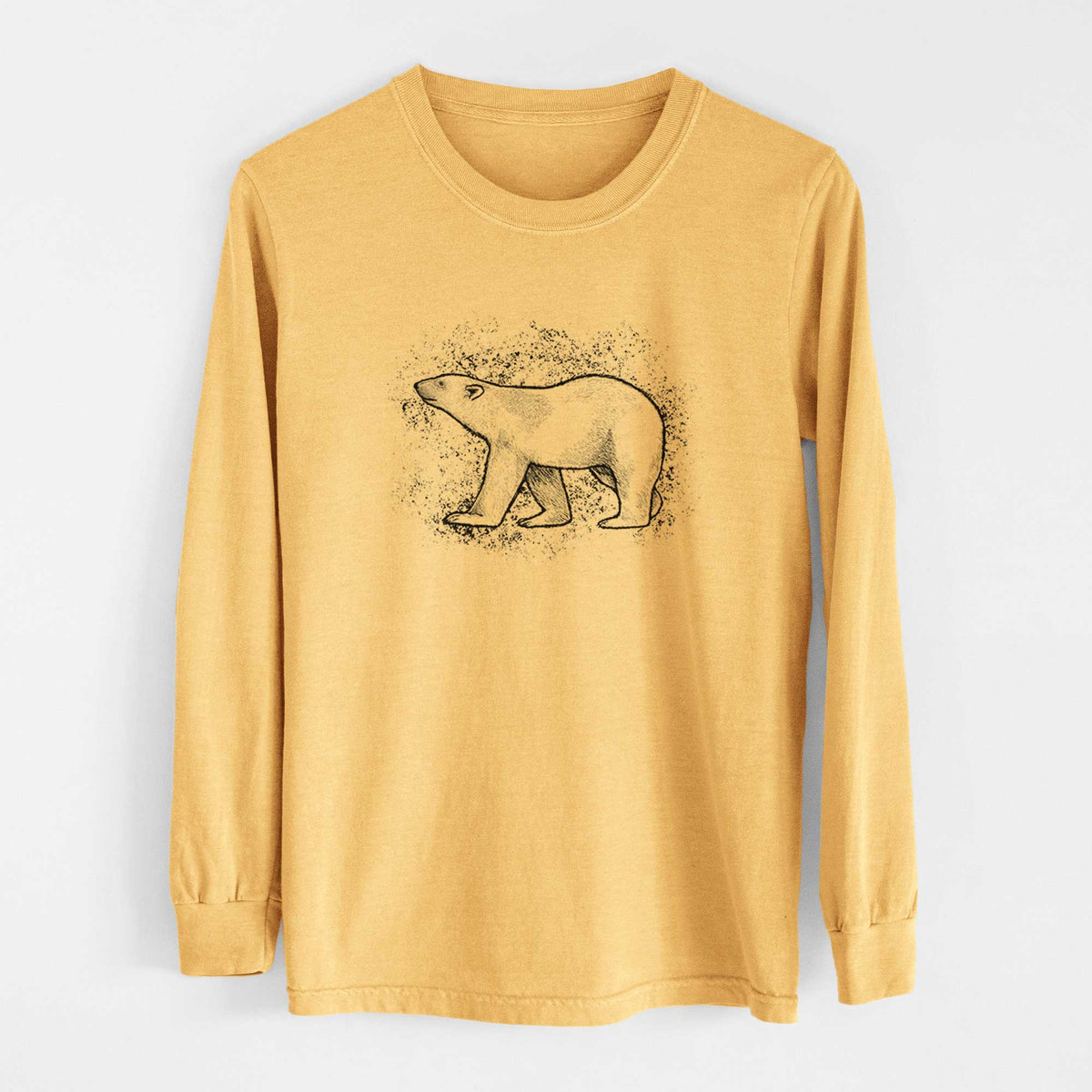 Polar Bear - Heavyweight 100% Cotton Long Sleeve