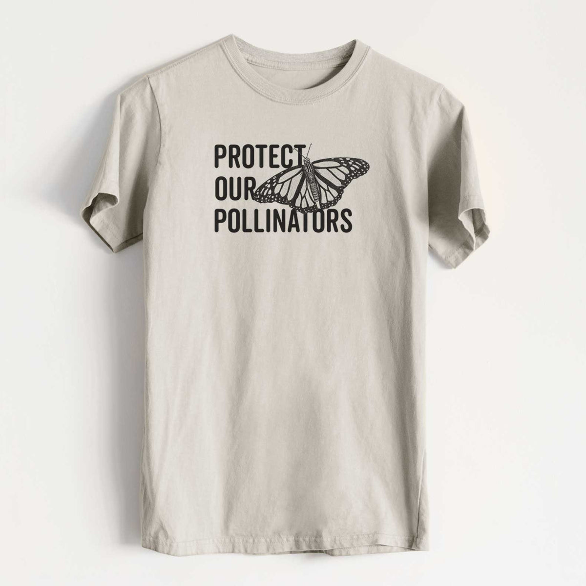 Protect our Pollinators - Heavyweight Men&#39;s 100% Organic Cotton Tee
