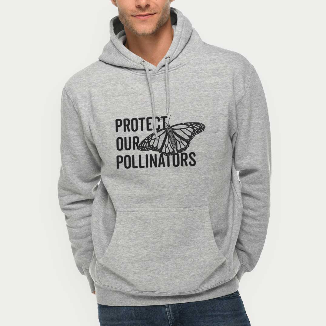 Protect our Pollinators  - Mid-Weight Unisex Premium Blend Hoodie