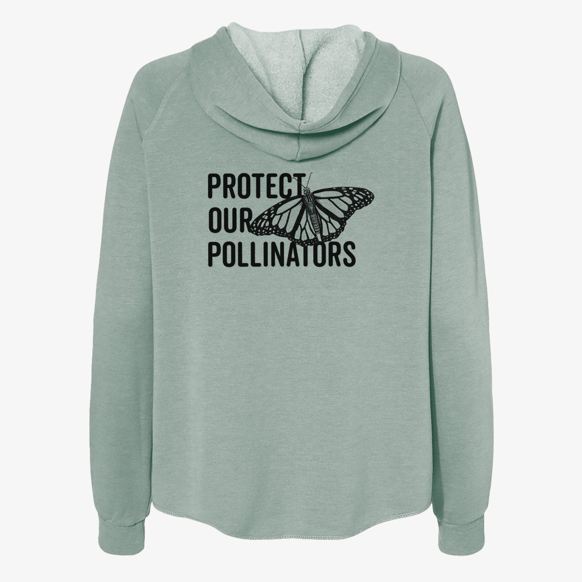 Protect our Pollinators - Women&#39;s Cali Wave Zip-Up Sweatshirt