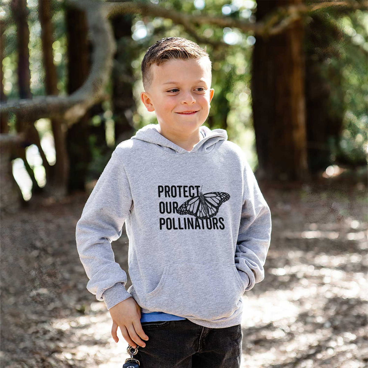 Protect our Pollinators - Youth Hoodie Sweatshirt