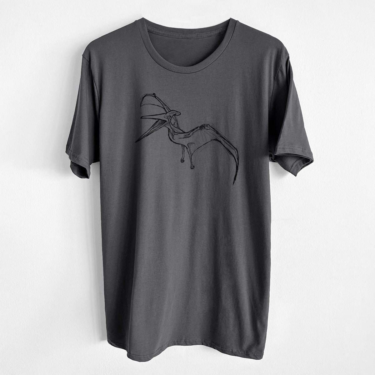 Pteranodon Longiceps - Unisex Crewneck - Made in USA - 100% Organic Cotton