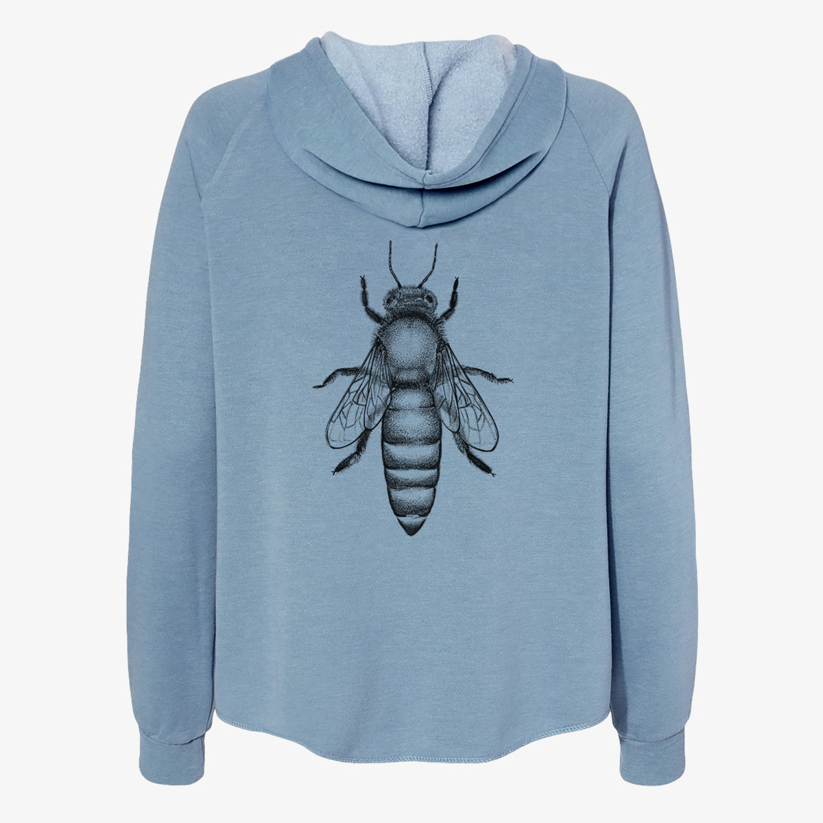 Queen Bee Apis Mellifera - Women&#39;s Cali Wave Zip-Up Sweatshirt