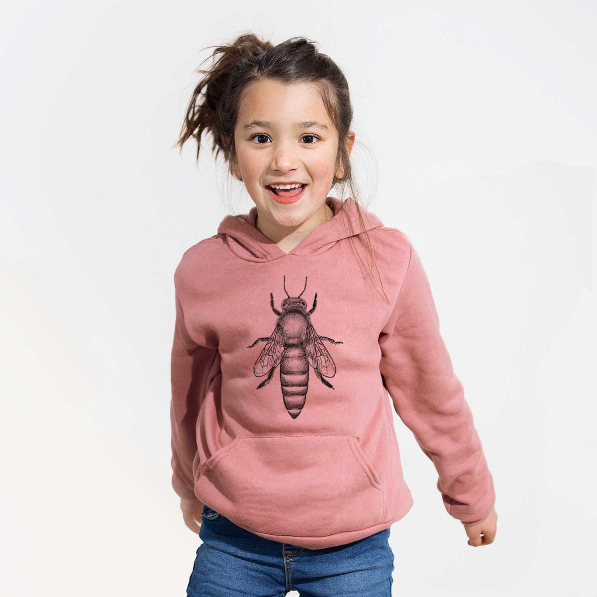 Queen Bee Apis Mellifera - Youth Hoodie Sweatshirt