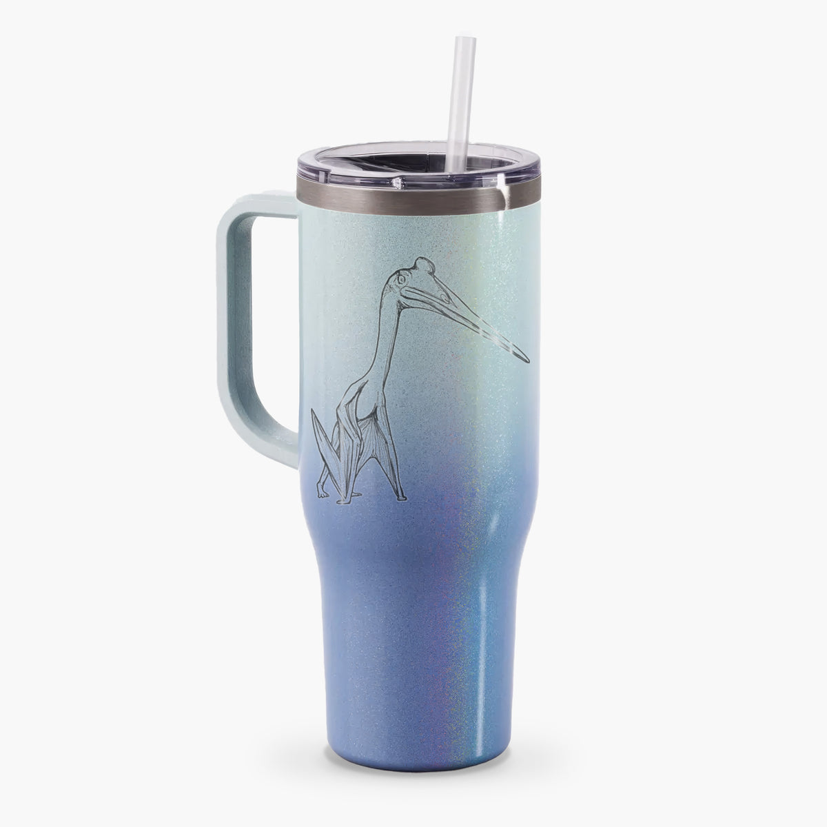 Quetzalcoatlus Northropi - 40oz Tumbler with Handle