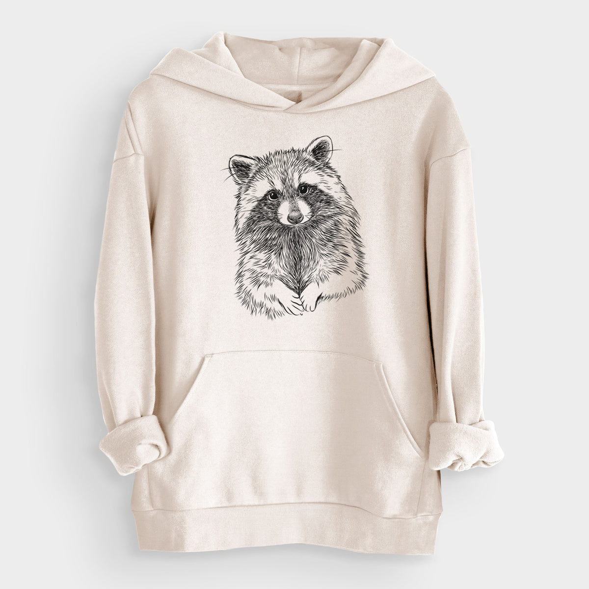 Raccoon - Procyon lotor  - Bodega Midweight Hoodie