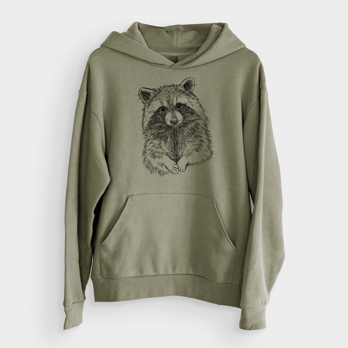 Raccoon - Procyon lotor  - Bodega Midweight Hoodie