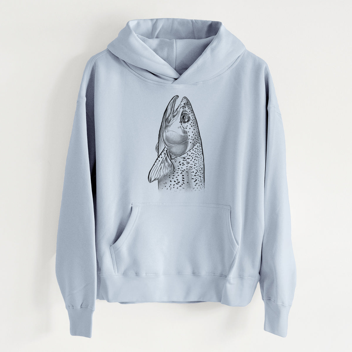 Rainbow Trout - Oncorhynchus mykiss - Women&#39;s Heavyweight Relaxed Hoodie