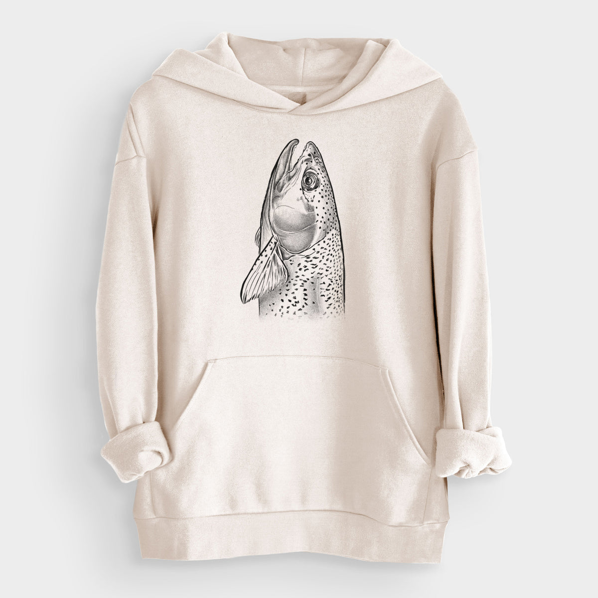 Rainbow Trout - Oncorhynchus mykiss  - Bodega Midweight Hoodie