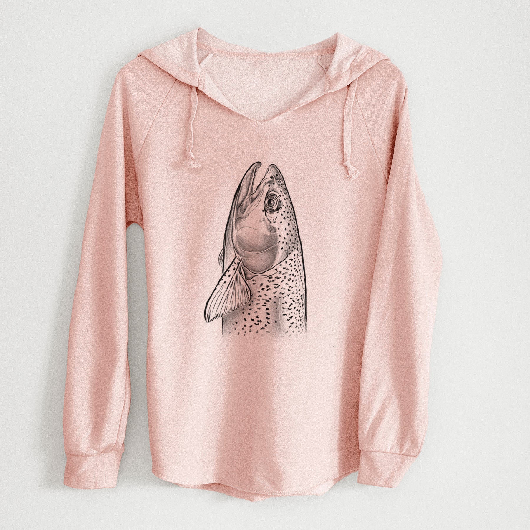 Rainbow Trout - Oncorhynchus mykiss - Cali Wave Hooded Sweatshirt