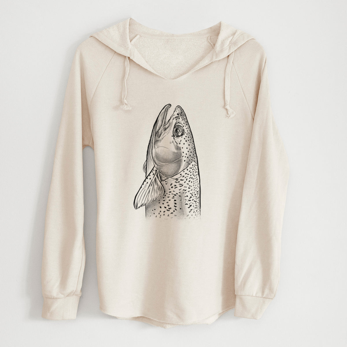 Rainbow Trout - Oncorhynchus mykiss - Cali Wave Hooded Sweatshirt