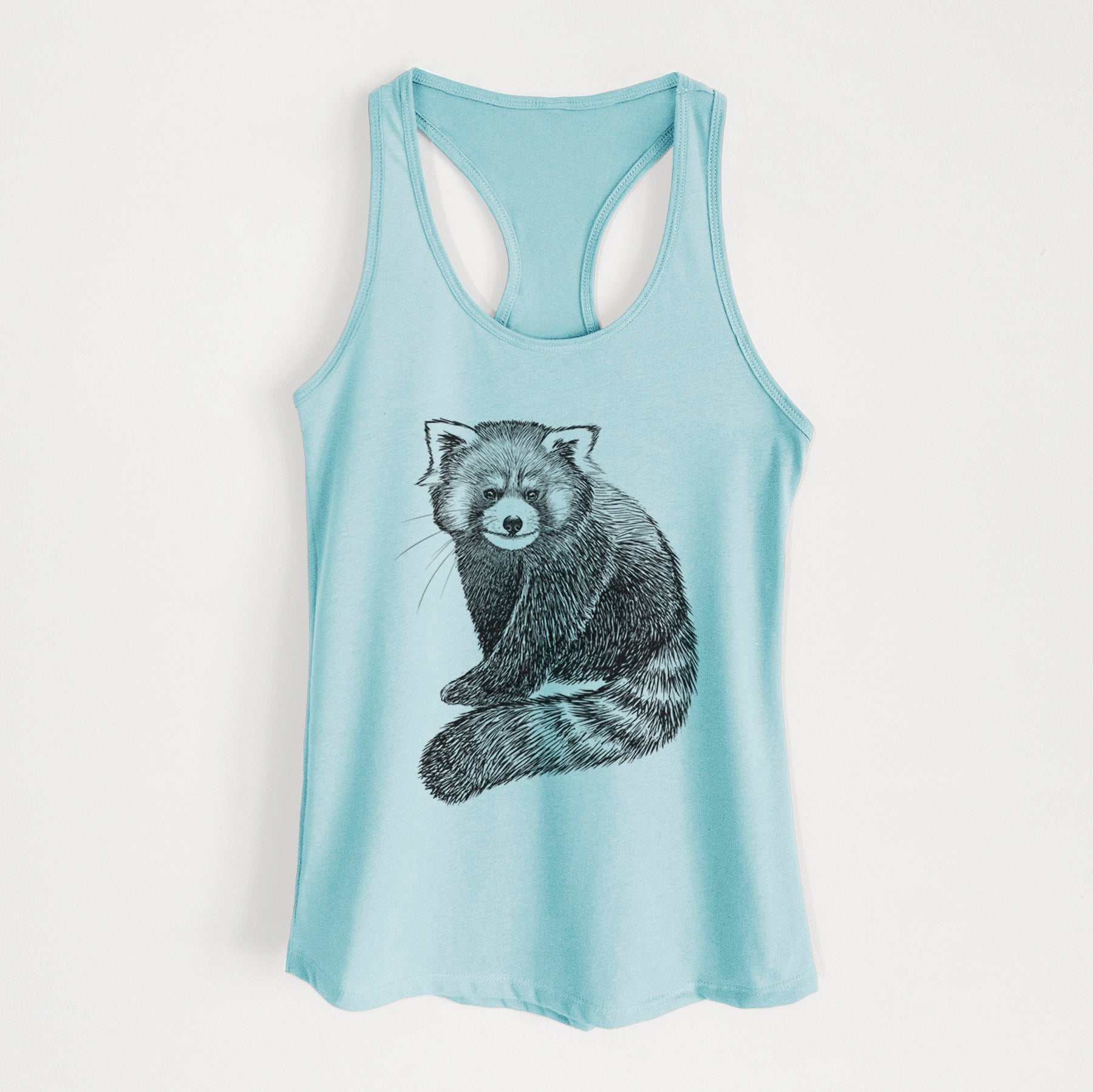 Red Panda - Ailurus fulgens styani - Women's Racerback Tanktop