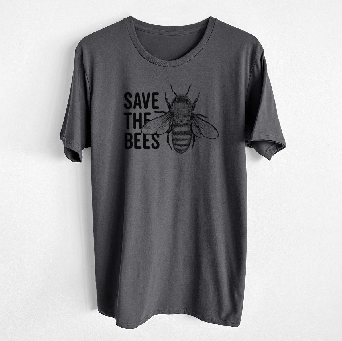 Save the Bees - Unisex Crewneck - Made in USA - 100% Organic Cotton