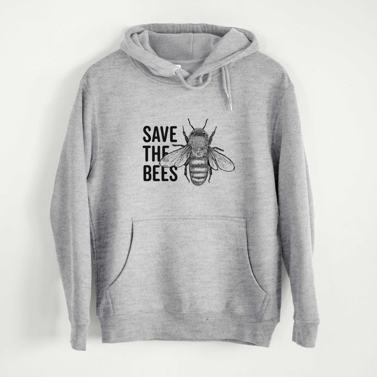 Save the Bees  - Mid-Weight Unisex Premium Blend Hoodie