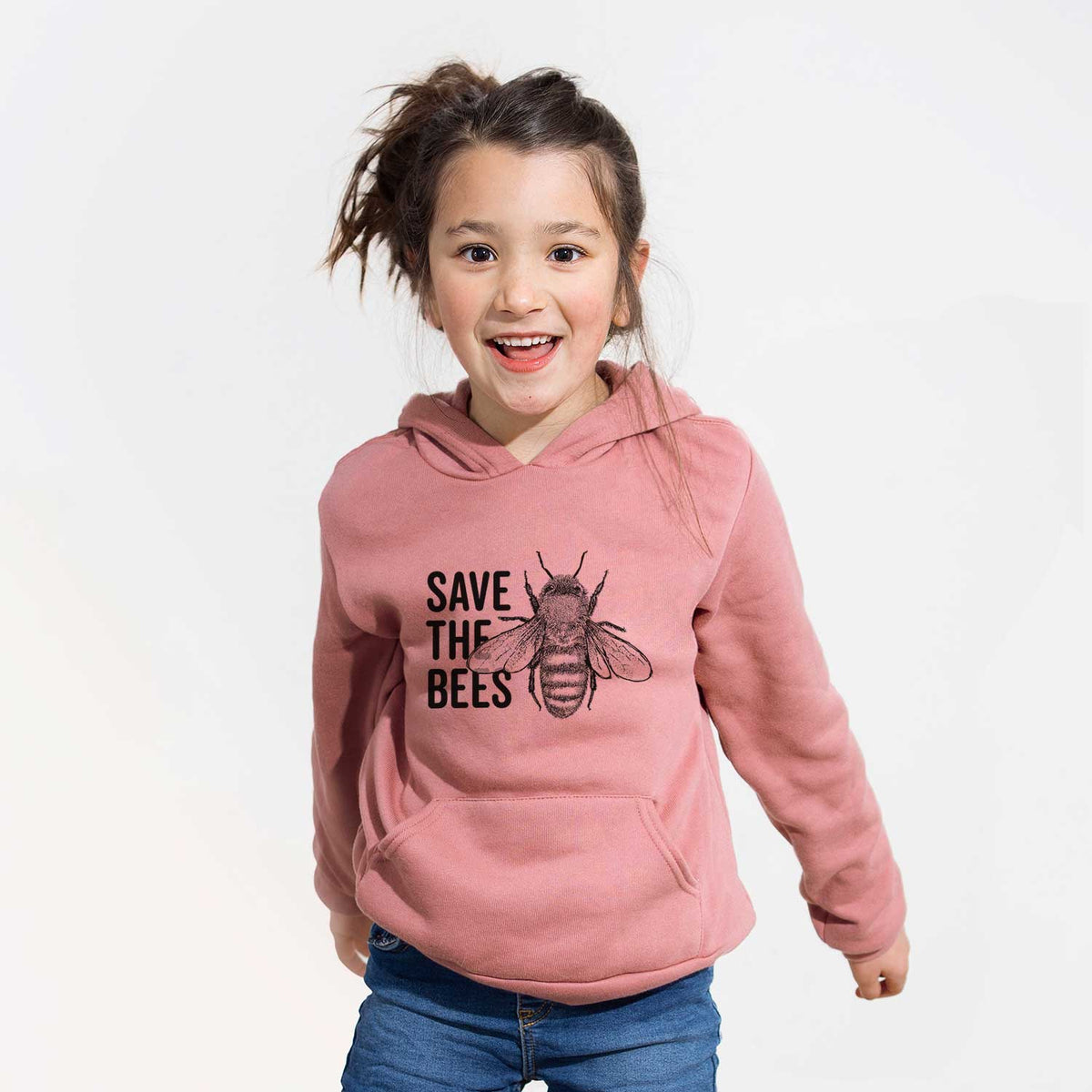 Save the Bees - Youth Hoodie Sweatshirt