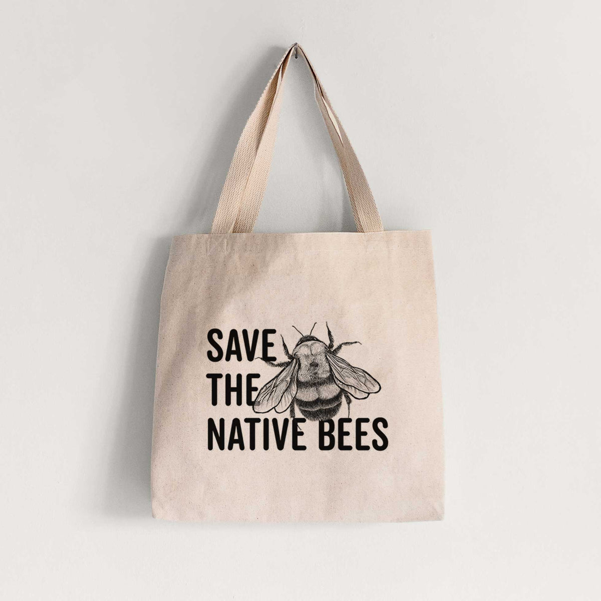 Save the Native Bees - Tote Bag