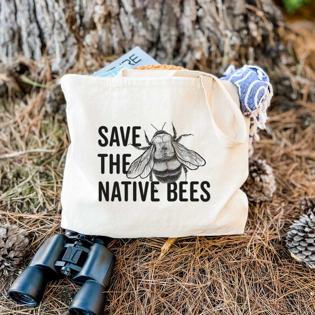 Save the Native Bees - Tote Bag
